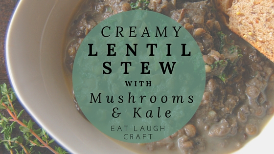 Creamy Lentil Stew Blog Header