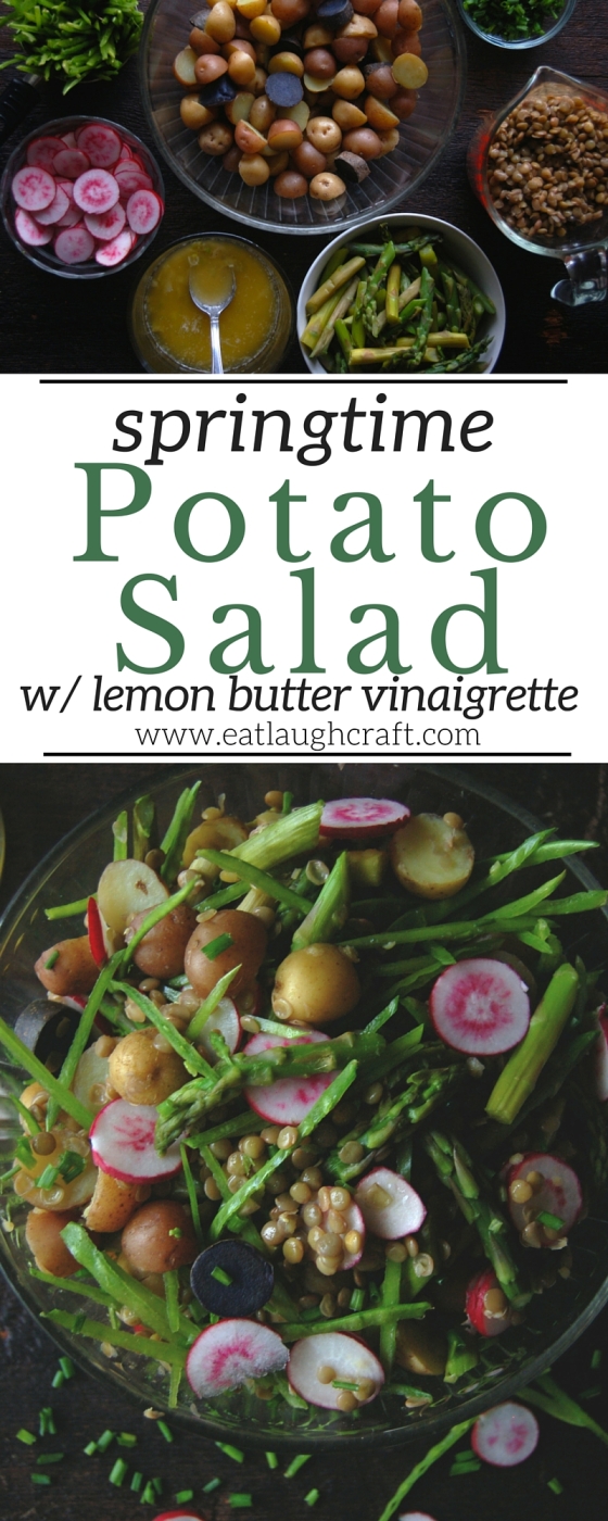 Springtime Potato Salad Pinterest